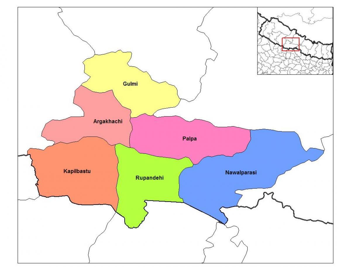 Kartta rupandehi nepal