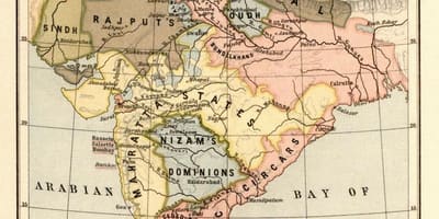 Kartta nepalin ennen 1816
