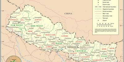 Railway kartta nepal