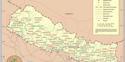 Online-kartta nepal